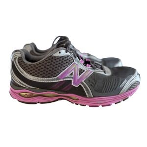 New Balance Fantom Fit Women's Running Shoe Charcoal Gray Purple Size 9.5